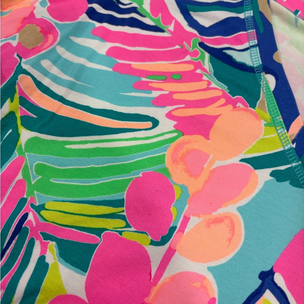 Lilly Pulitzer SAMPLE Short Sleeve Dress Multi Exotic‎ Garden Size Small - Picture 3 of 10